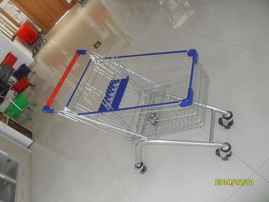 Chine L&#039;anti plastique UV partie le chariot végétal à achats pour le supermarché, poussée facile Hanle usine