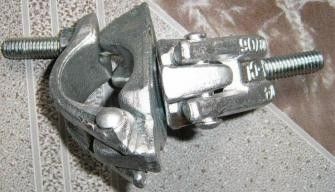 Chine Metal le zinc chaud de cadres d&#039;échafaudage plongeant les brides forgées de pivot/doubles brides forgées usine