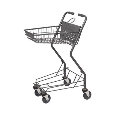 acheter CE de caddie de magasin de Gray Supermarket Trolley Cart Grocery de style du Japon online manufacture