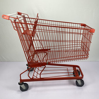 acheter caddie en acier galvanisé de chariot à épicerie du supermarché 240L online manufacture