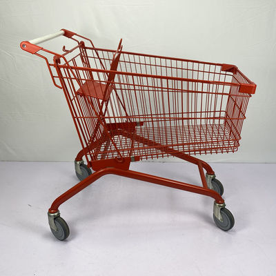 acheter Caddie européen en acier rouge du certificat 180L de la CE de caddie grand online manufacture