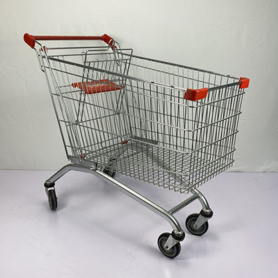 acheter Certificat européen de GV de revêtement de poudre de chariot à achats de l'entrepôt 240L online manufacture