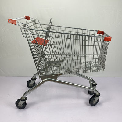 acheter Style européen adapté aux besoins du client 	Revêtement de poudre de chariot à supermarché en métal du chariot 150L à épicerie online manufacture