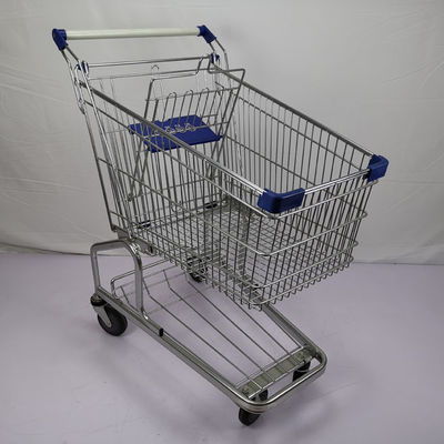 acheter Chariot allemand d'épicerie en métal de supermarché du style 100L avec le piètement online manufacture