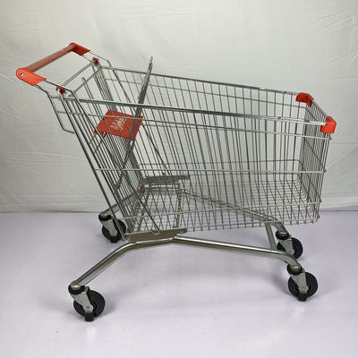 acheter Zinguez le chariot de chariot à achats du supermarché 180L pour les personnes multiples online manufacture