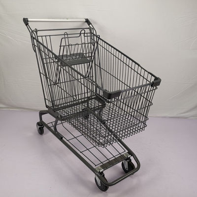 acheter chariot américain de chariot à épicerie de roue d'unité centrale de chariot à achats de supermarché du style 150L online manufacture