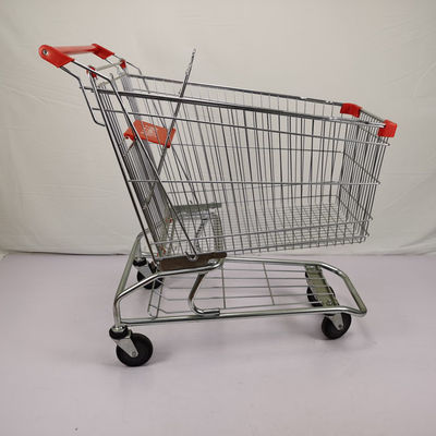 acheter Caddie superbe d'acier au carbone de chariot à achats d'entrepôt de l'Américain 210L grand online manufacture