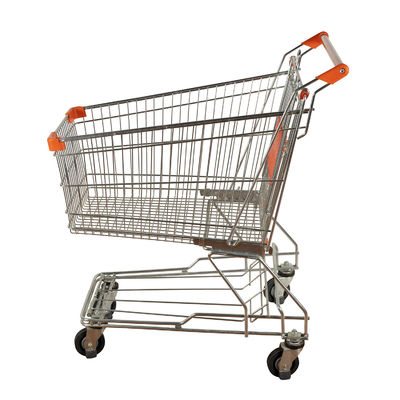 acheter Métal de achat Mesh Cage Powder Coating de grande capacité du chariot 125L à supermarché de best-seller de style de l'Asie online manufacture