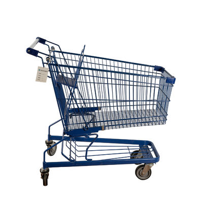 acheter Q195 chariot de chariot en métal de supermarché de l'acier 150L avec les enfants pliables Seat online manufacture