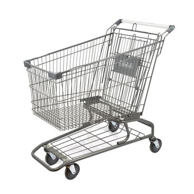acheter Zinc de caddie en métal de la grande capacité 180L et revêtement américains gris-clair de poudre online manufacture