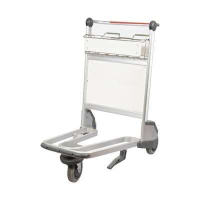 acheter Charettes à bras en aluminium de chariot à bagage d'aéroport dans la boutique hors taxe avec le frein à main online manufacture