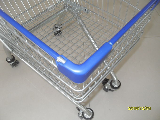 L'anti plastique UV partie le chariot végétal à achats pour le supermarché, poussée facile Hanle